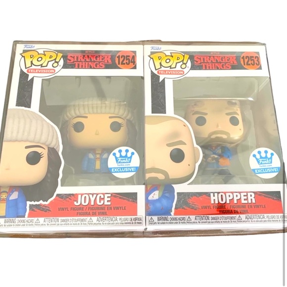 Hopper and Joyce limited addition season 4 stranger things funko 2022 - Picture 1 of 3